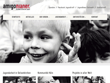 Tablet Screenshot of amigonianer.org